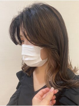 ニューヨークニューヨーク なんば道頓堀店(NYNY) 韓国風ミディアムヘア