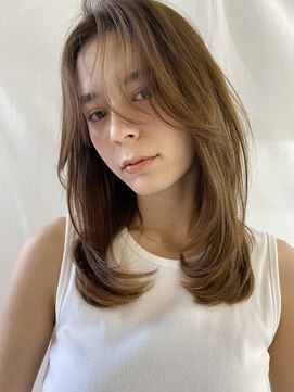 ブラウヘアアンドケア(care) ナチュラルクールなレイヤースタイル