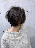 ハンサムショート×ラベンダー【OAK恵比寿】