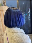 ○コバルトブルー_ストレートボブ○　菅野裕太