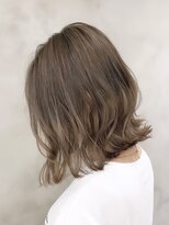 ミモザ(Mimosa)&nbsp;《Mimosa》グラデーションカラー×グレージュ×ケアブリーチ