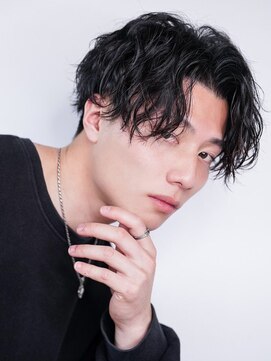 メンズヘアセンス 渋谷(MEN'S HAIR SENSE) 【SENSE original】センターパート×ツイストスパイラル[渋谷]