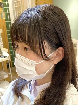 ヴァンクシー バイ ルナ(VANKCY by Luna) 前髪 こなれミディ アンブレラカラー イメチェン ウェーブパーマ