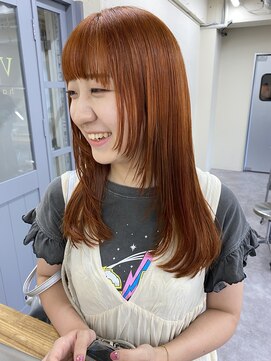 ヴェルダ 池袋店(verda) オレンジカラー×レイヤー