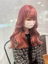 ヘアーアンドメイク ビス(HAIR&MAKE bis)&nbsp;ブリーチ2回/ベビーピンクカラー♪【多田　華歌】