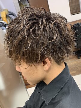 ヘアークリアー せんげん台 メンズカット 無造作マッシュ ゆるふわパーマ 20代30代40代
