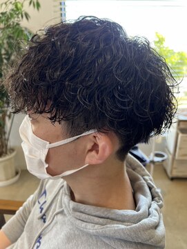 ラ メール ヘア デザイン(La mer HAIR DESIGN) メンズ/波巻きパーマ