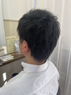 コアフィールフィス(COIFFURE fils) 《見附　今町》　メンズ　短髪ショート　ビジネスマンヘア