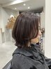 【リタッチ】カット+リタッチカラー+カスタムトリートメント　￥12750