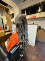 美容室オルセー コントラストハイライトカラー