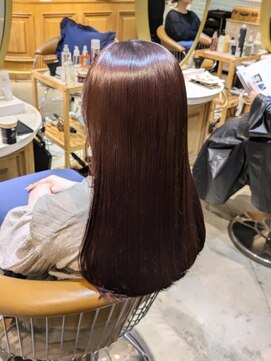 ロンド シャルム 吉祥寺(Lond charme) ラベンダーピンク/ブリーチなし/ダブルカラー/トリートメント