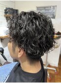 メンズパーマ スパイラルパーマ