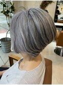 エレガントショートスタイル　ダメージレスヘアマニキュア