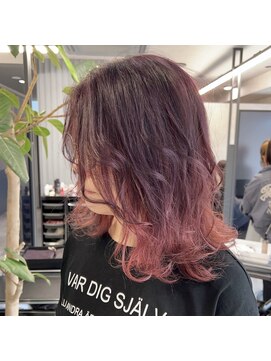 シェリール(CHERiR) ラベンダー×ピンクアンブレラカラー