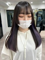 ツキ 横浜店(tuki) インナーカラーケアブリーチイヤリングカラーハイライトレイヤー