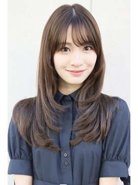 ロエナ(ROENA) 20代30代40代50代デザインカラー暗めカラーグランマッシュ