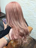 ボアップ 松山店(boappu) #ピンクベージュ#ピンクカラー#コーラルピンク#ハイトーン