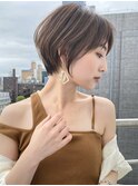 10代20代切りっぱなしボブショートヘアくびれボブ天神大名