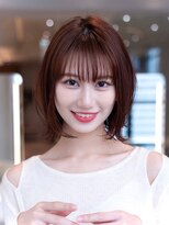 イルハバナ 渋谷(ill HAVANA)&nbsp;くびれミディ　前髪　イメチェン　ひし形　20代30代大人かわいい