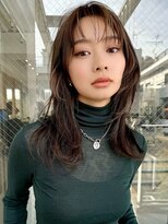 似合わせ小顔レイヤーロング_銀座/髪質改善
