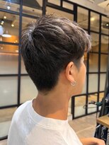 ネウィ ハウオリ 札幌駅前(newi hau'oli)&nbsp;メンズダークアッシュ韓国マッシュセンターパート社会人学生U24