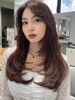 【MINX】似合わせフェミニンロングレイヤー_銀座/髪質改善