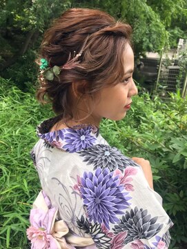 カポック 茗荷谷(KAPOK) 浴衣着付　＆　シニョンStyle hair 【kapok 茗荷谷】