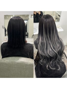 ハイエクステンション 京都駅前店(Hi-Extension) シルバーハイライト ★ mao_201