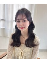 アンニュ(annuy)&nbsp;Instagram/annuy__o0 顔まわりカット/Springカラー／韓国巻き