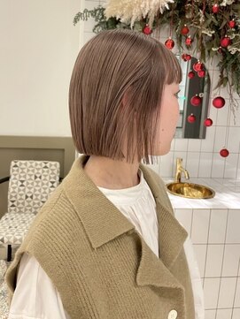 ルーイ(LOUIE) ... mini bob・beige ...