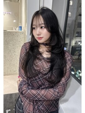 ユーフォリア 渋谷グランデ(Euphoria SHIBUYA GRANDE) 韓国ヘア レイヤーカット 髪質改善 SAYAKA