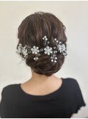 お呼ばれヘアセット