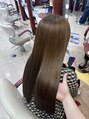 アッシュ 二子玉川店(Ash) 縮毛矯正と髪質改善トリートメントで柔らかくつやつやに♪