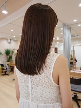 アエル 川西能勢口本店(aeru) 艶髪美シルエット【川西能勢口駅】