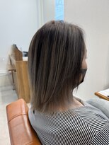 アムレヘアーエタ(amule hair eta)&nbsp;【amule hair eta】ミルクティー×バレイヤージュ/30代 40代