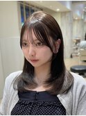 20代に人気！！ワンカールで可愛いミディアムレイヤー