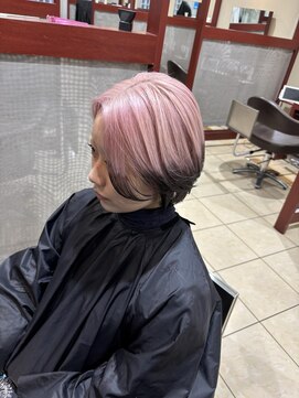 プログレス 東村山店(PROGRESS) ホワイトピンク/エンドカラー/ペールピンク