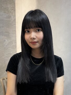 ロンド ルージュ 銀座店(Lond rouge) ミニウルフ髪質改善縮毛矯正酸性ストレートレイヤーカット/