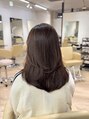 イリス 銀座(IrIs) 銀座/顔周りレイヤー/レイヤーカット/ 髪質改善/大人レイヤー