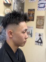 バーバーサトウ(BARBER SATO) アップバング