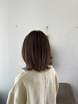 りんごの木 稲田店&nbsp;くびれボブ＋イヤリングカラー