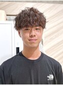 王道ツイストスパイラル メンズマッシュ ラウンドマッシュ