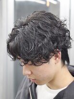 オーバル ジングウマエ(OVARL jingumae)&nbsp;シャドウパーマセンターパートサーフカールツイストスパイラル
