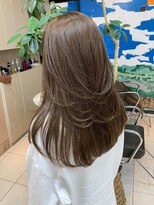 バランス 原宿 表参道(balance) ラテグレージュ×レイヤーカット