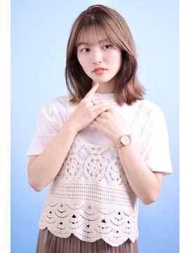 アッシュ 鷺沼店(Ash) 大人可愛いミディ