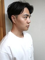 テラス(Terrace) 【大人男性】清潔感ツーブロック×スマートセンターパート