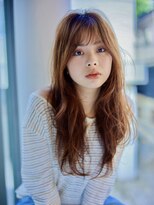 エムスラッシュ アヴェダ 自由が丘(M.SLASH AVEDA)&nbsp;無造作ロング/リラクシーカール/顔まわりレイヤー/自由が丘