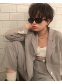 メンズライクショート
