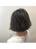 美容室 ルアル 市原市八幡宿店(Luar)&nbsp;重めボブ×フォギーベージュ
