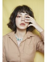 ラレイ(Lalei)&nbsp;【表参道/青山】ダークブランジュ×切りっぱなしボブ【ささき】